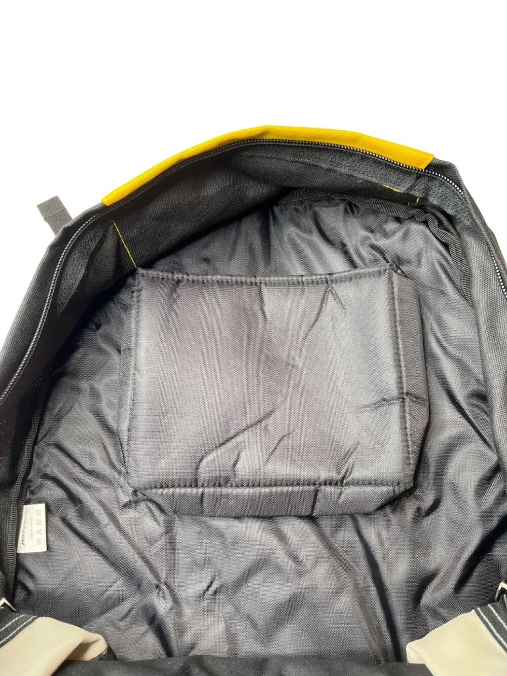 Miko Large Yellow & Black Hiking Backpack W/ Multiple Compartments 63L